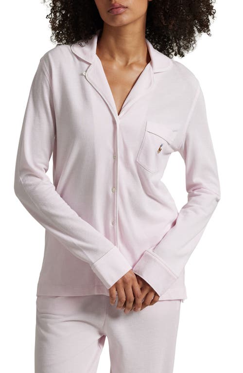 Shop Polo Ralph Lauren Madison Cotton & Modal Pajamas In Pink Lady