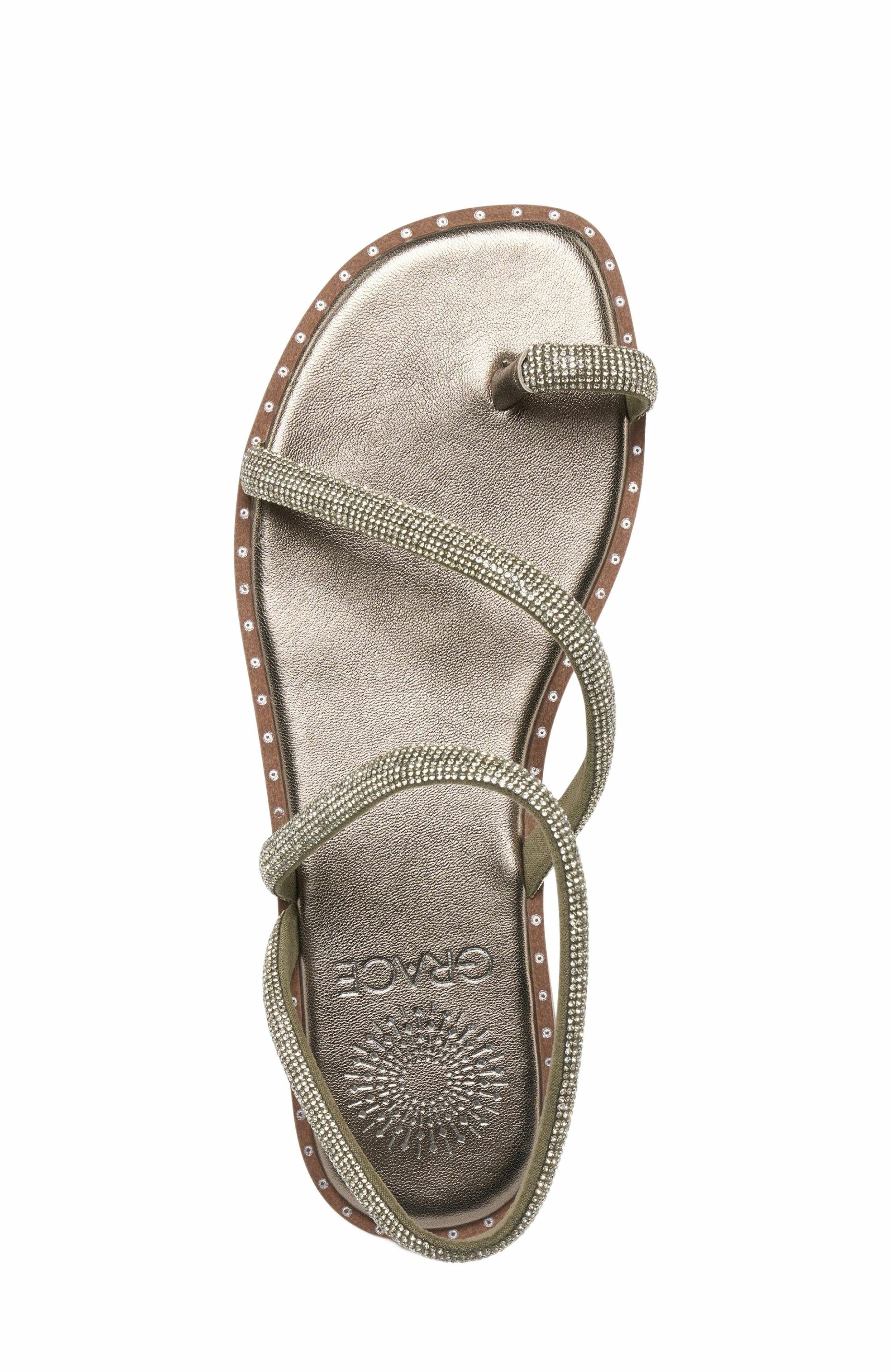 Majorca Sandal, Alternate, color, KHAKI