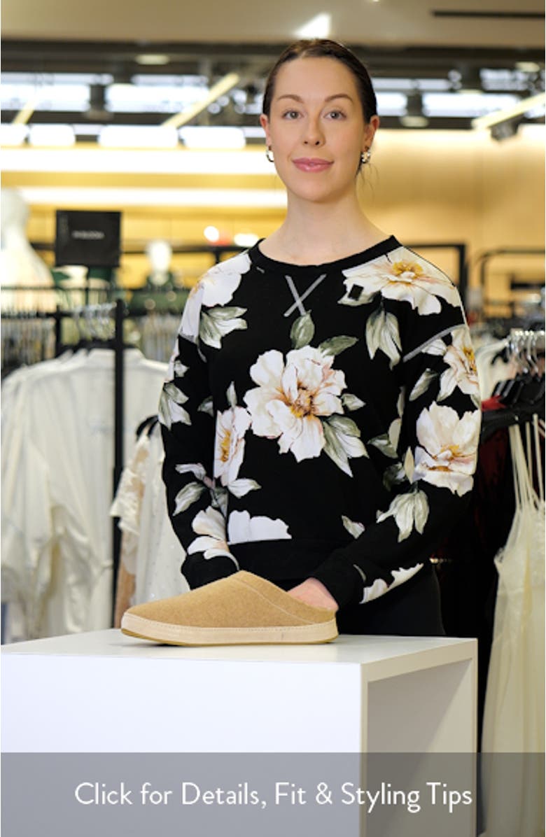 Hāmani Hulu Genuine Shearling Lined Mule Slipper, sales video thumbnail