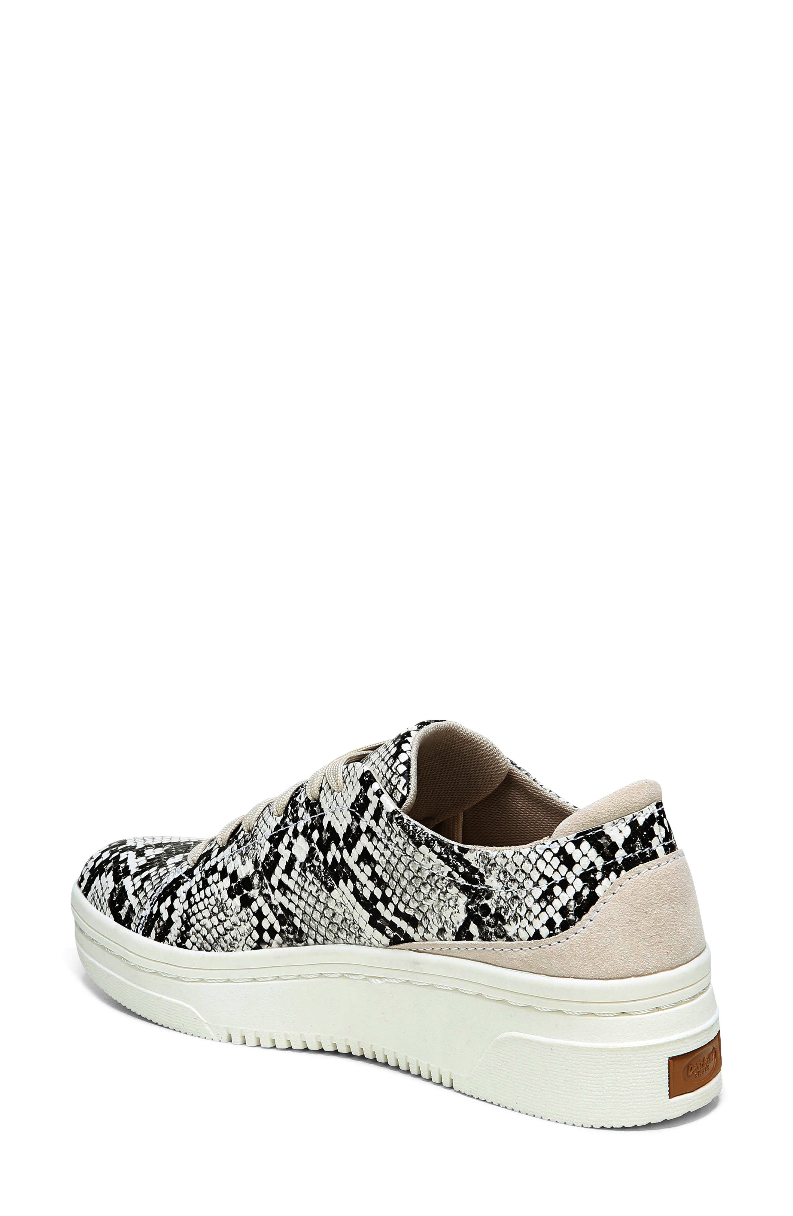 Everyday Sneaker, Alternate, color, BLACK SNAKE PRINT LEATHER