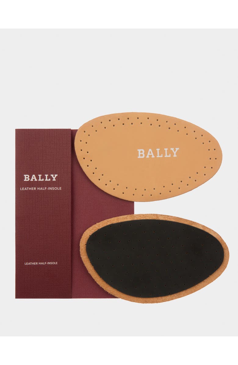 Bally Half Leather Insole Shoe Care Accessory For All Shoes, Main, color, Natural