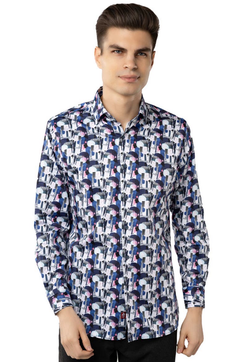 Multi Shapes Shirt, Main, color, Multi