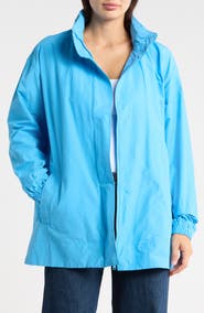 Eileen Fisher Stand Collar Coat
