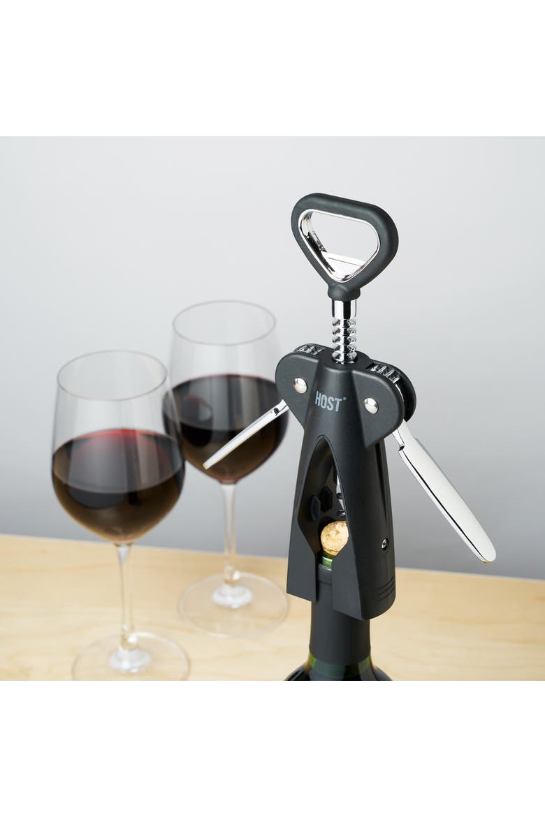 Winged Corkscrew, Alternate, color, Black