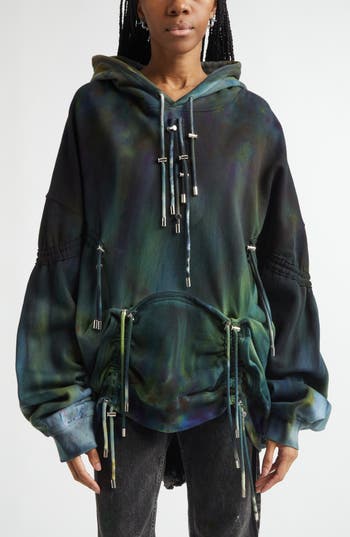 Collina Strada Aurora Mohawk Burst Cotton Hoodie