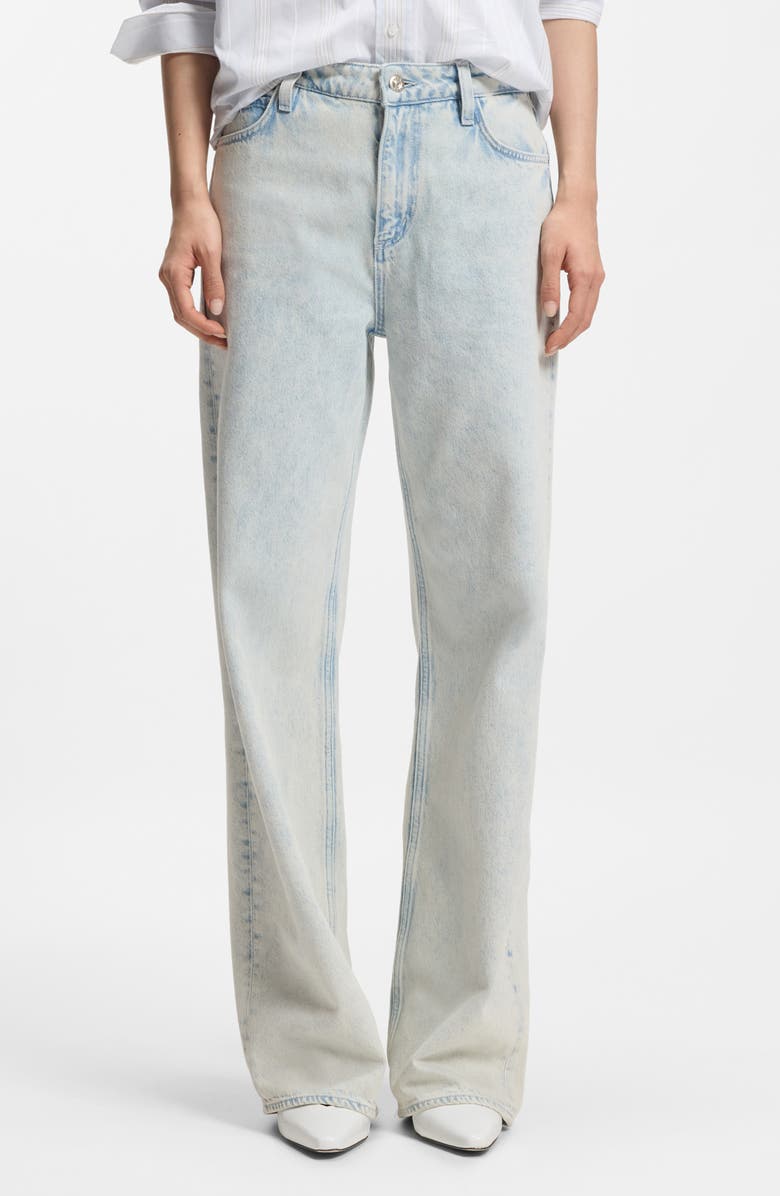 BOSS Crossroad Boyfriend 0.2 Jeans, Main, color, Light Blue