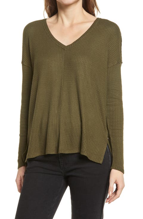 Thermal V-Neck Tunic