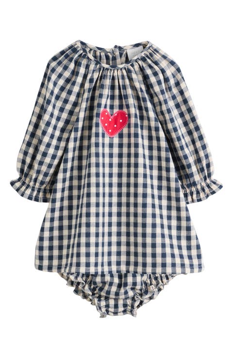 Gingham Dress & Bloomers Set (Baby)