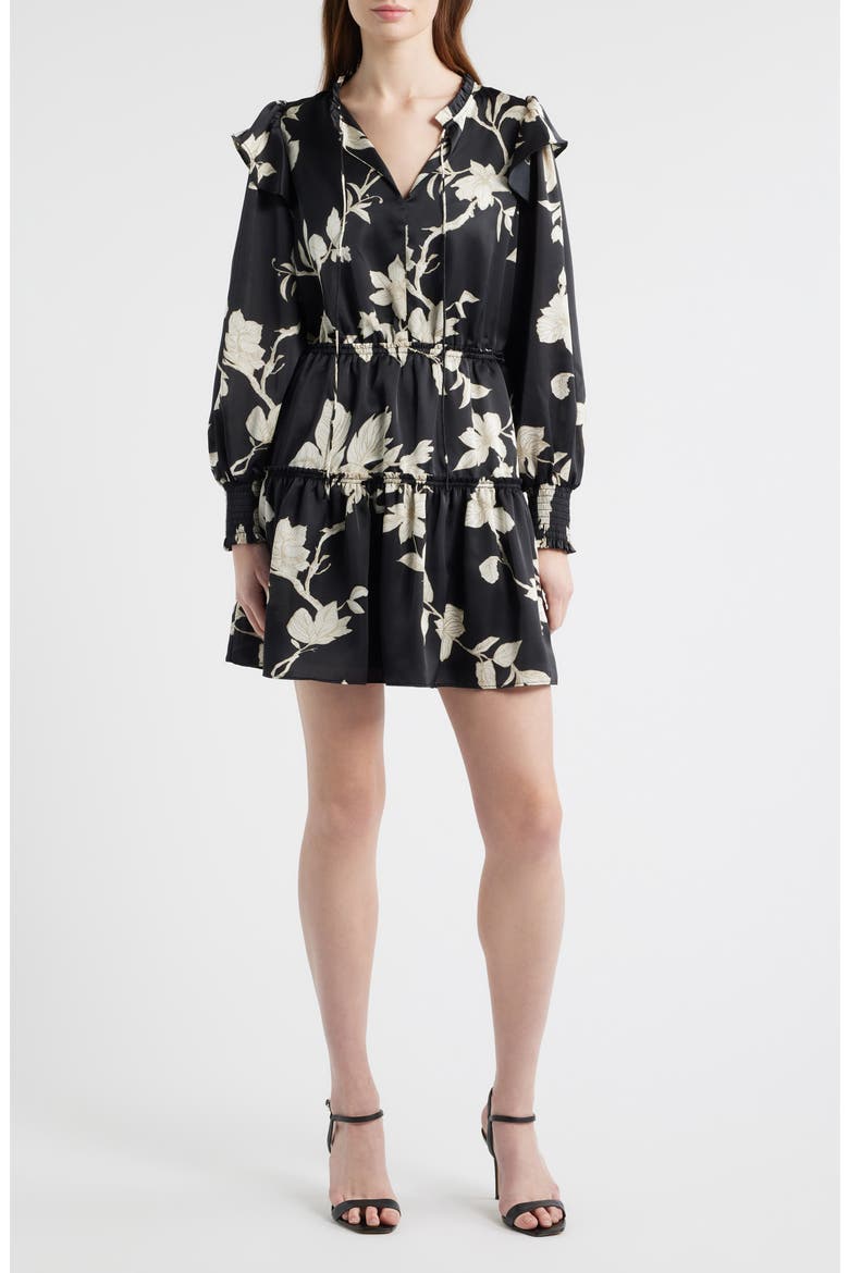 chelsea28 floral long sleeve chiffon dress Women's Chelsea28 Dresses - up to 65%