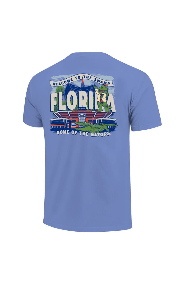 IMAGE ONE Youth  Royal Florida Gators Comfort Colors Hyperlocal Campus Scene T-Shirt, Alternate, color, 