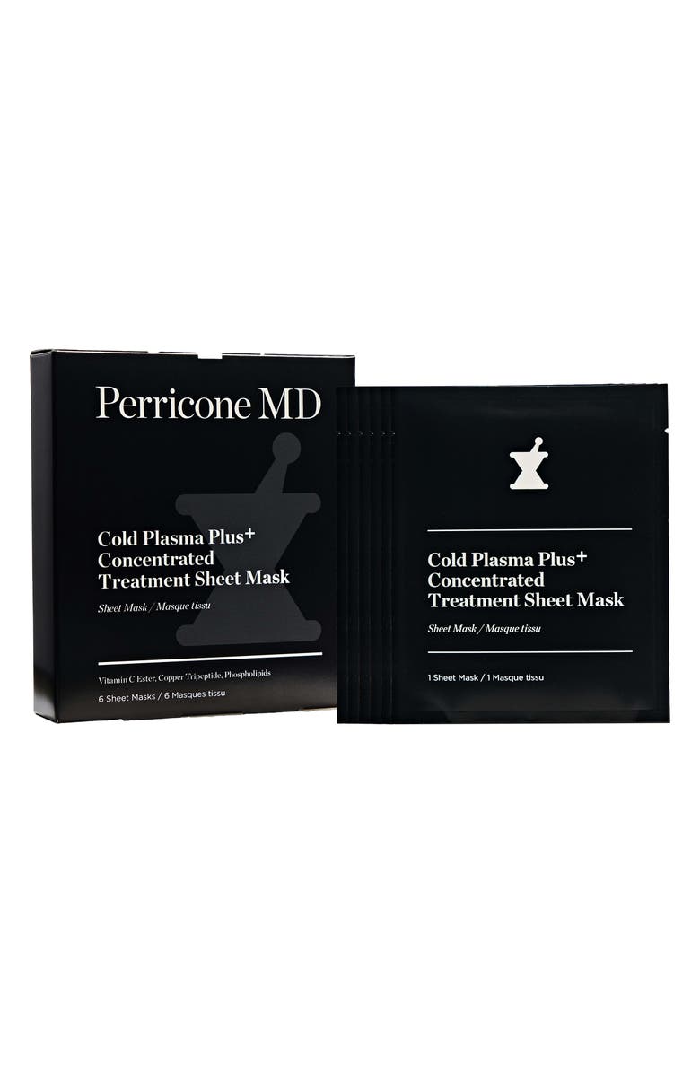 Perricone MD 6-Pack Cold Plasma Plus+ Concentrated Treatment Sheet Masks, Main, color,