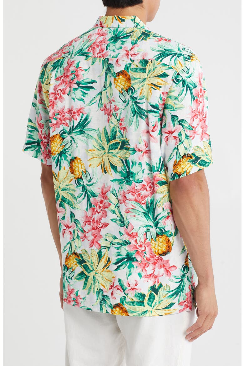 Veracruz Cay Orchid Oasis Lenzing™ EcoVero™ Viscose Button-Up Shirt, Alternate, color, SUMMER GREY MULTI