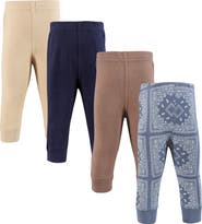 Hudson Baby 4-Pack Pants Bottoms Set