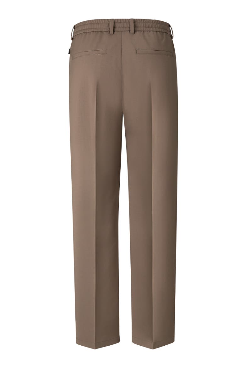 Pleated Trousers Marcus, Alternate, color, Mud