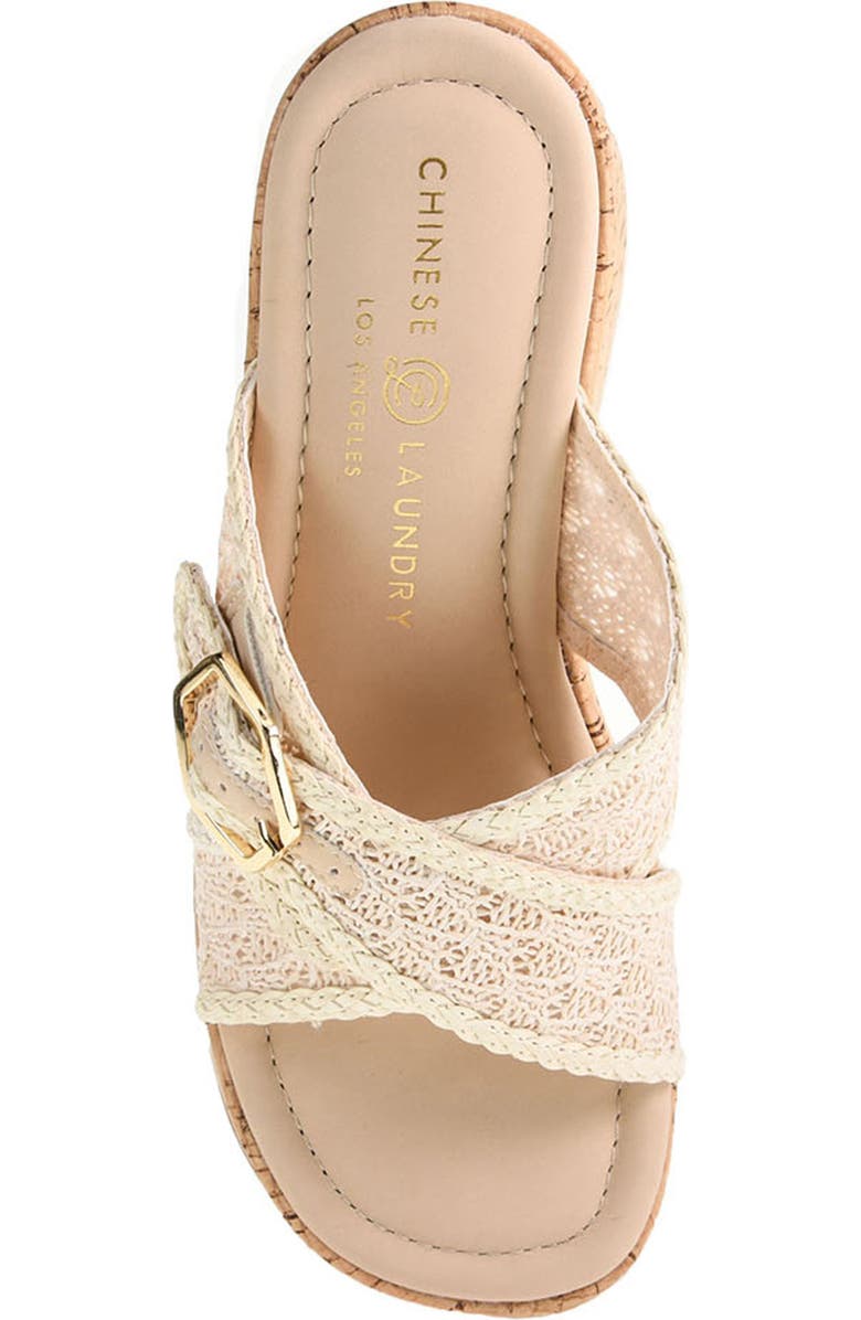 Chinese Laundry Loulou Platform Wedge Slide Sandal, Alternate, color,