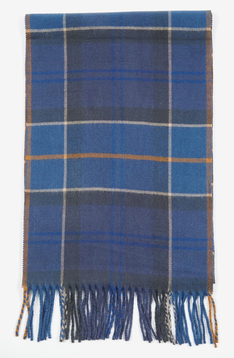 Barbour Galingale Tartan Scarf, Alternate, color, 