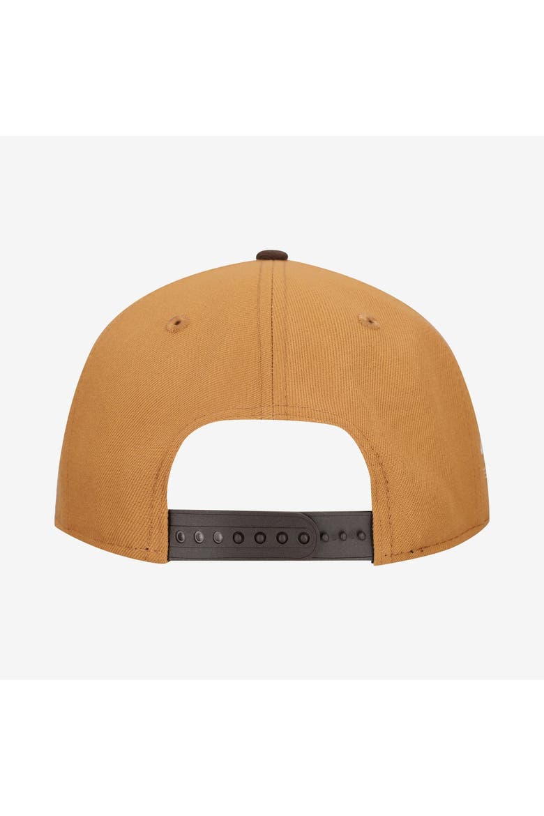 Men's New Era Brown Chase Elliott A-Frame 9FIFTY Snapback Hat, Alternate, color, Brown