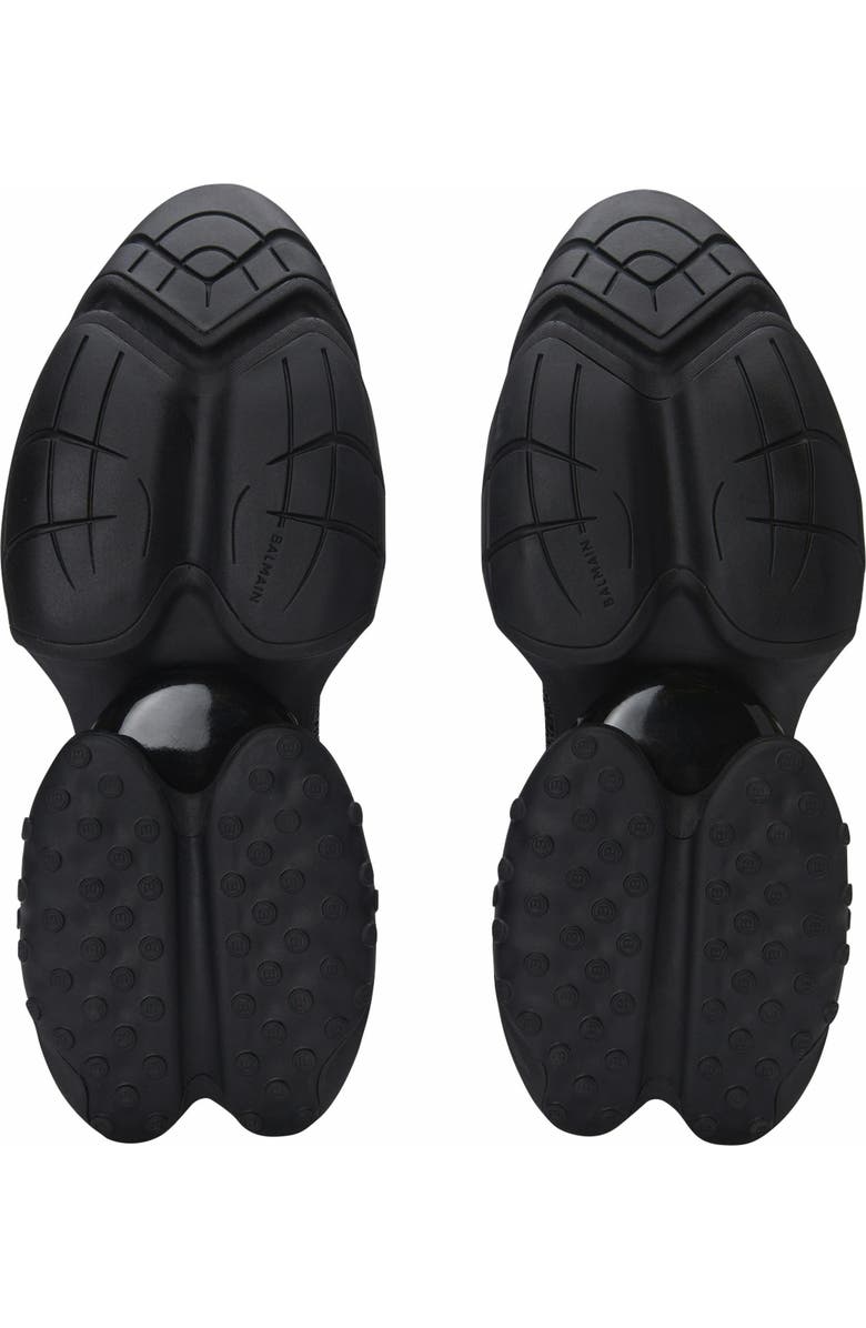 Balmain Unicorn Loafers In Rhinestone Calfskin, Alternate, color,