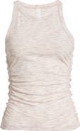 Zella Reset Ruched Rib Tank