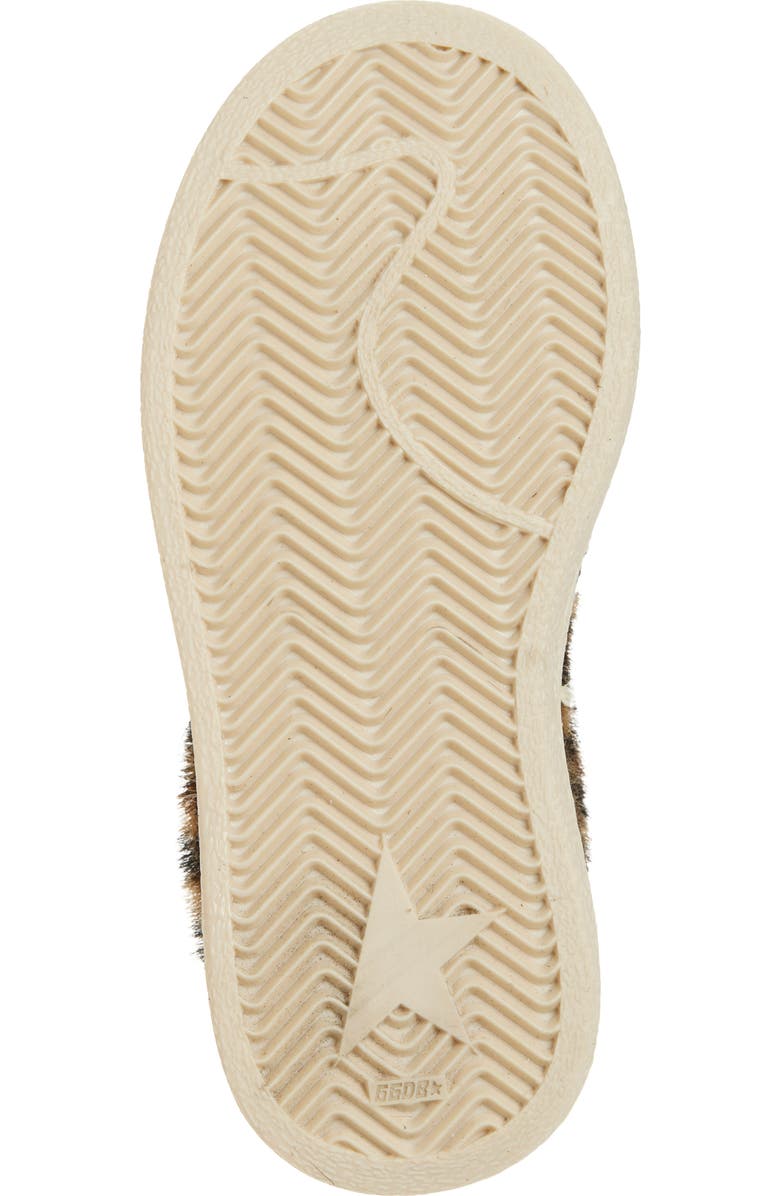 Golden Goose Kids' Ball Star Genuine Calf Hair Sneaker, Alternate, color, Brown And Black Leo/ Pink