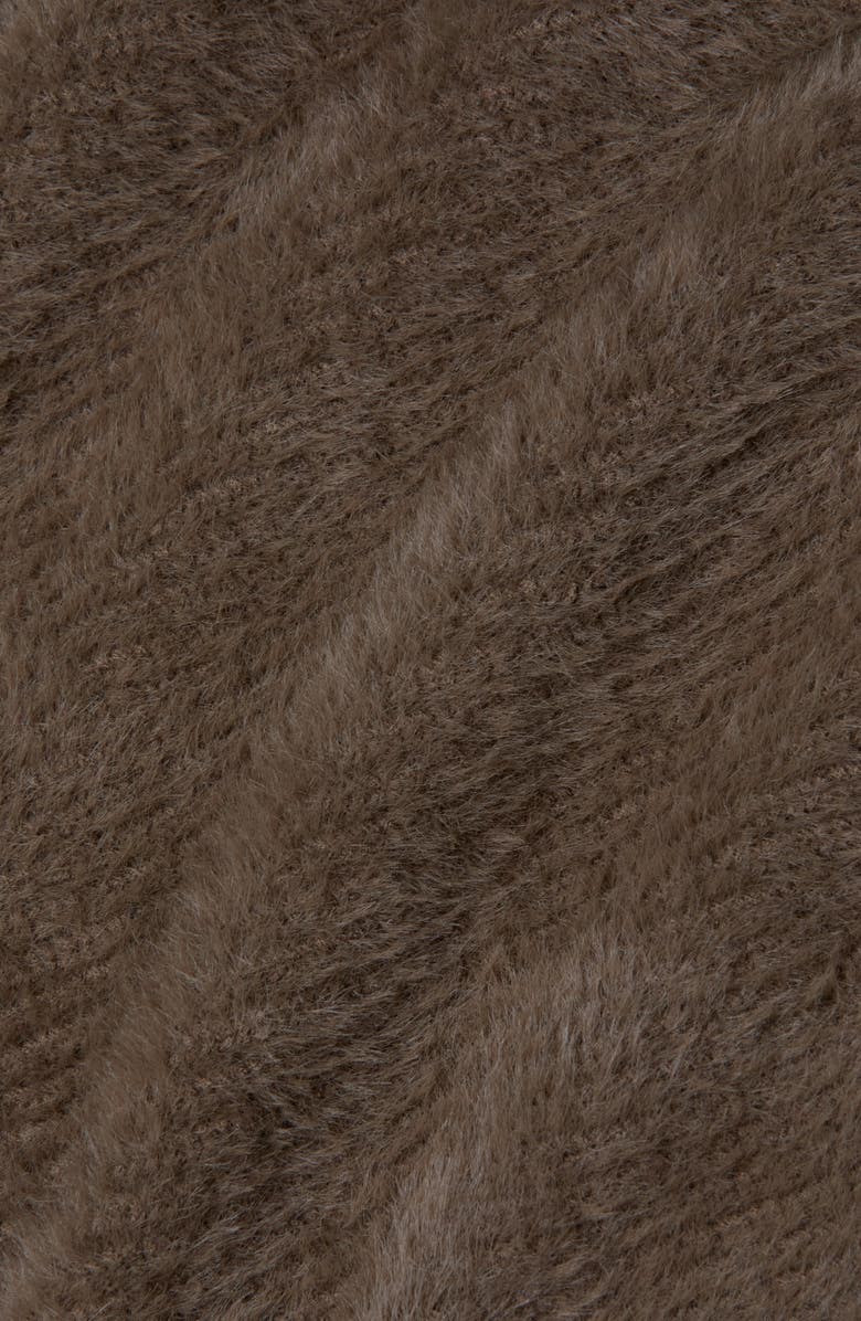 L'AGENCE Antonella Surplice Neck Sweater, Alternate, color, Driftwood