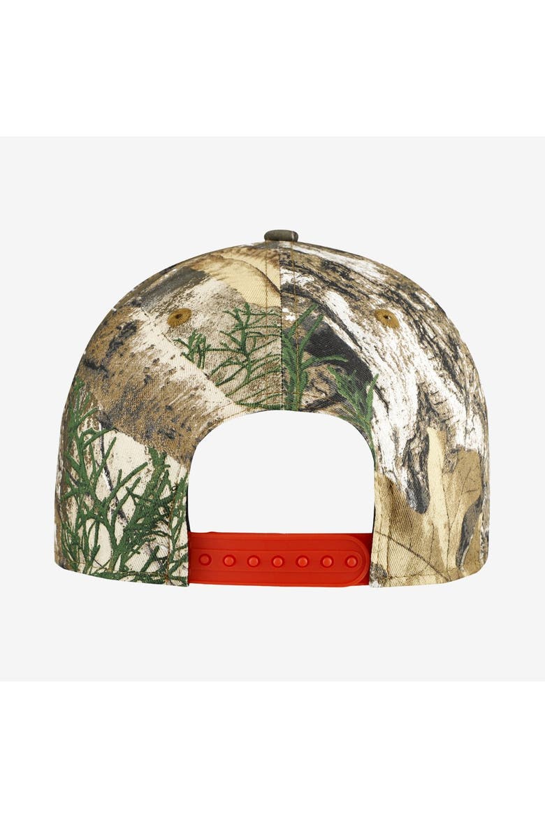 Men's New Era Camo San Francisco Giants Realtree Orange Pop 9FIFTY Snapback Hat, Alternate, color, Camo