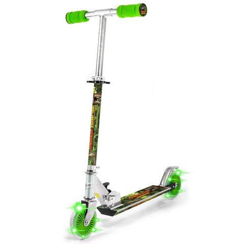 Dinosaur Scooter with 2 Light Up Wheels