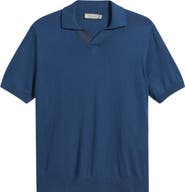 Canali Regular Fit Johnny Collar Polo