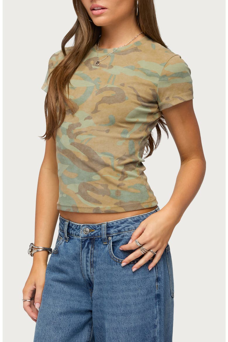 Chasidy Graphic T-Shirt, Main, color, SAGE