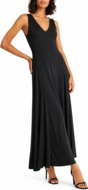Love By Design Geneva V-Neck Sleeveless Maxi Dress
