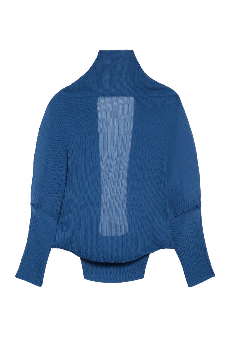 Vesuvi Sheer Open Cardigan, Alternate, color, LIGHT BLUE