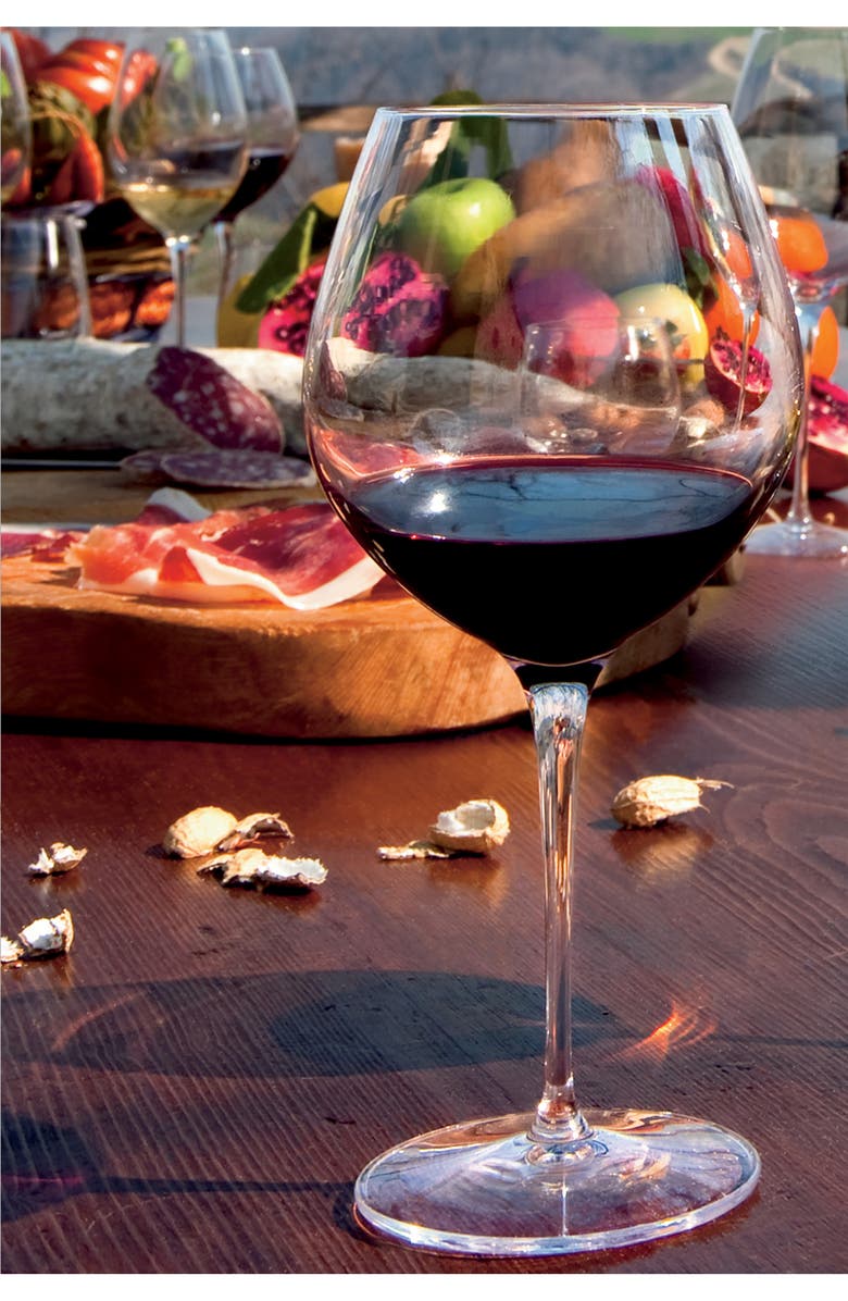 Luigi Bormioli Crescendo Set of 4 Bourgogne Wine Glasses, Alternate, color,