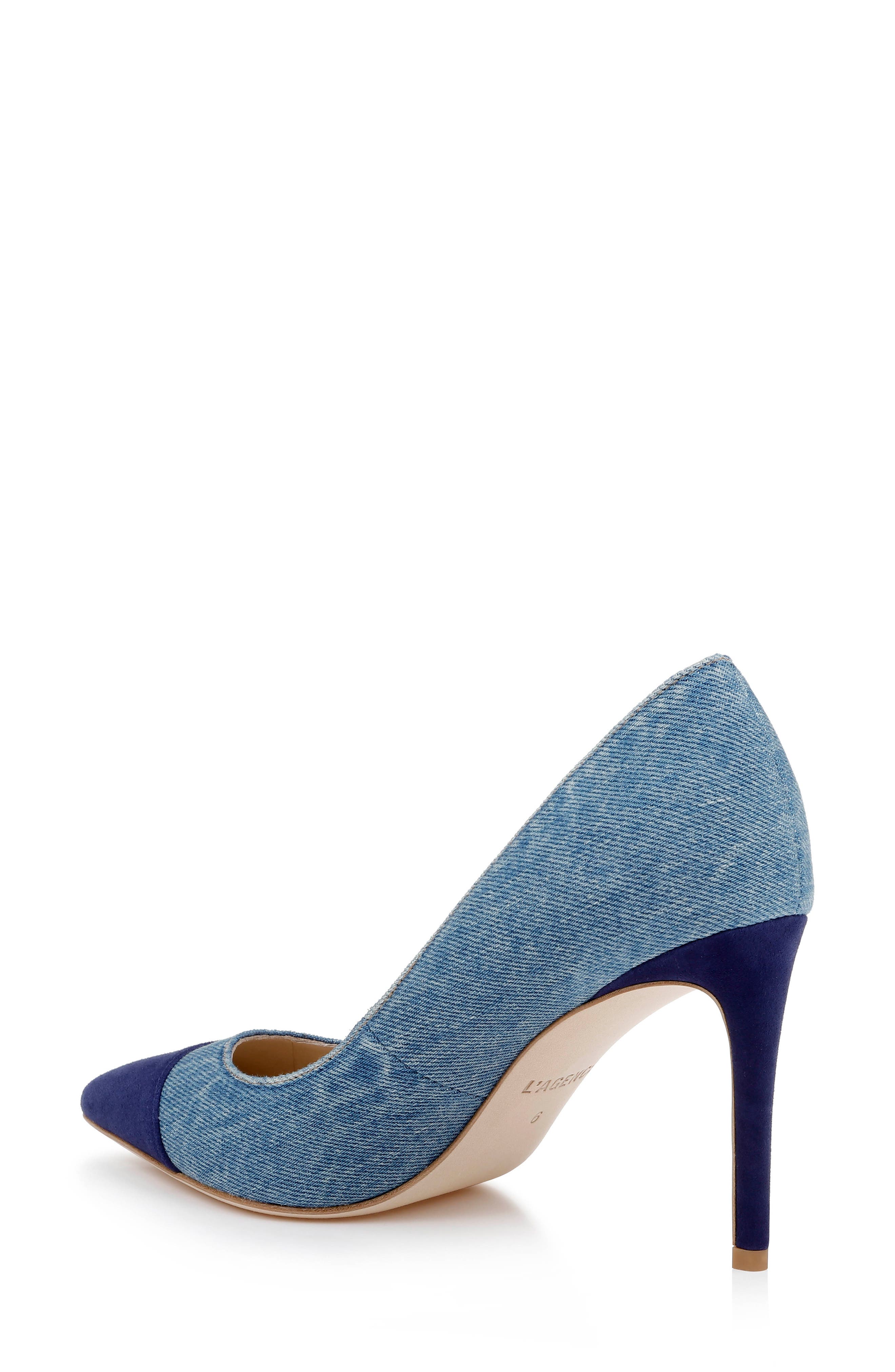 Kendelle Pump, Alternate, color, LIGHT DENIM