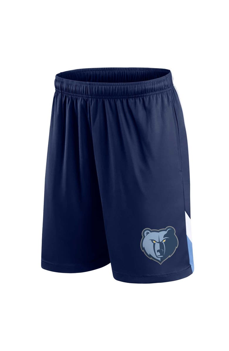 FANATICS Men's Fanatics Branded Navy Memphis Grizzlies Slice Shorts, Alternate, color, 