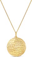 Bony Levy 14K Gold Medallion Pendant Necklace