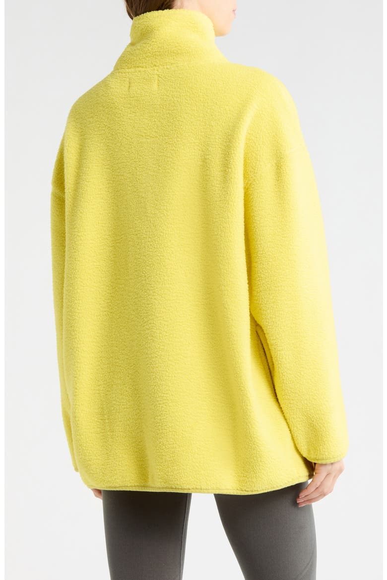 Coco Faux Shearling Pullover Sweatshirt, Alternate, color, LIGHTENING BUG