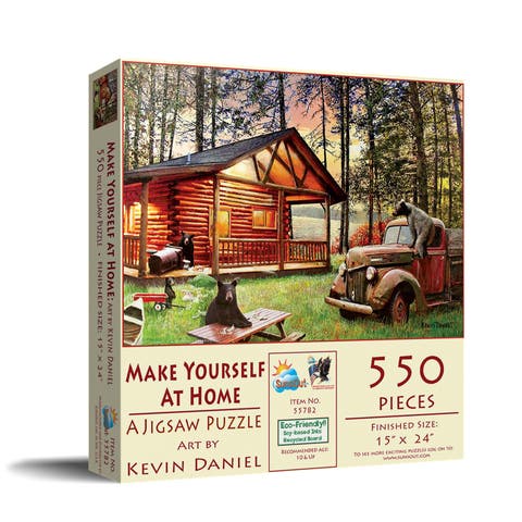 Make Yourself at Home 550 piece Jigsaw Puzzle for Adults
