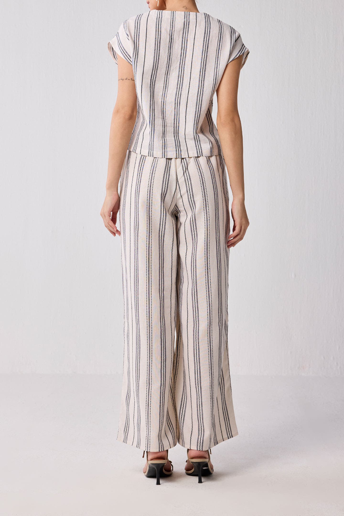 Wide-Leg Drawstring Pants - image 2