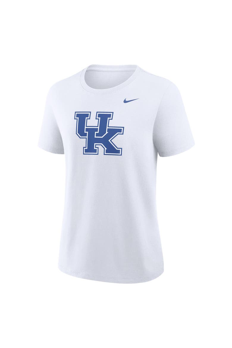 Women's Nike White Kentucky Wildcats Primary Logo T-Shirt, Alternate, color, White