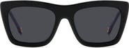 Carolina Herrera 53mm Rectangular Sunglasses
