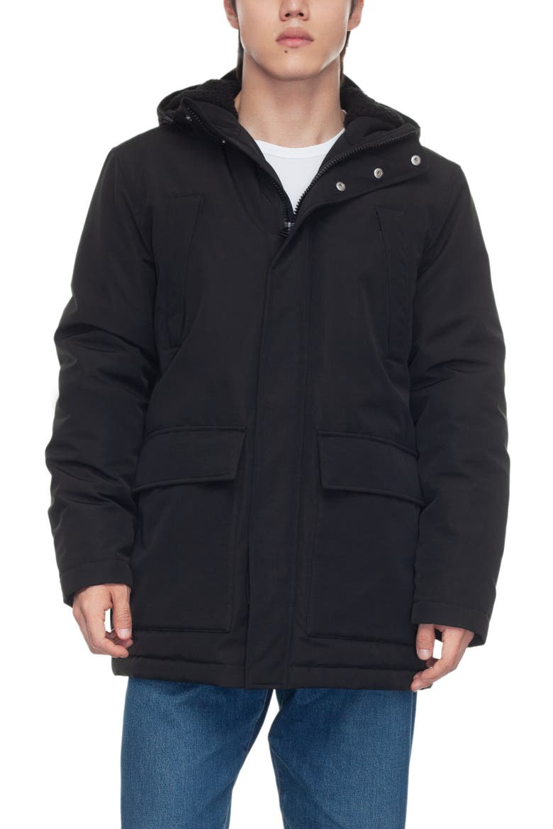Ultimate Winter Parka with Fleece-Lined Hood, Main, color, Black