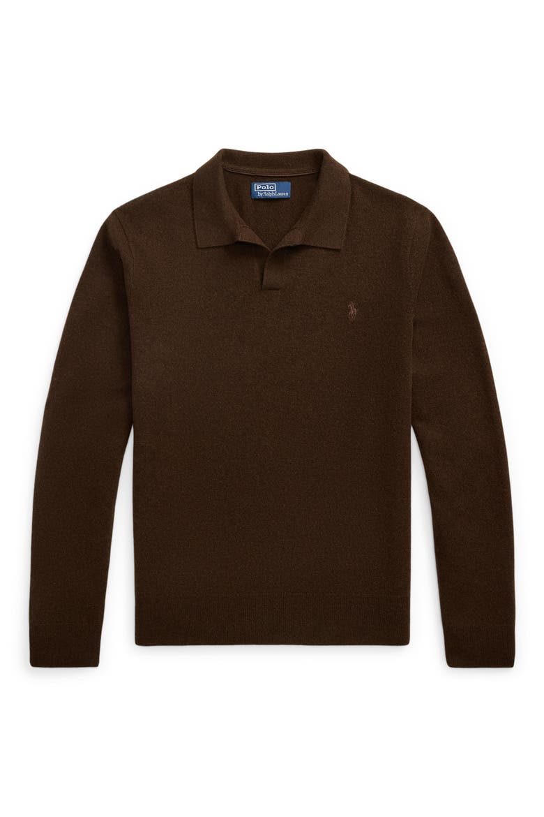 Polo Ralph Lauren Merino Wool Polo Sweater (Men) | Nordstrom