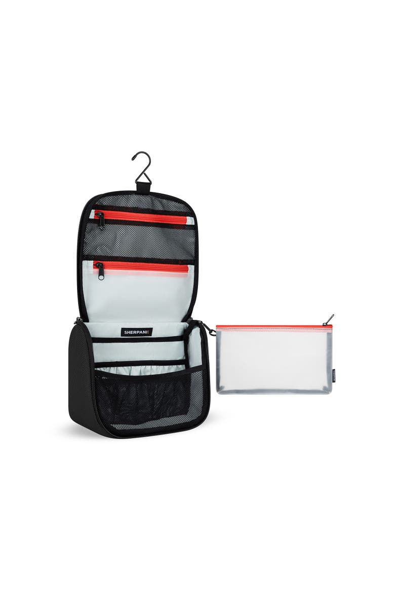 Sherpani Co-Pilot Travel Toiletry Bag, Alternate, color, Carbon 1