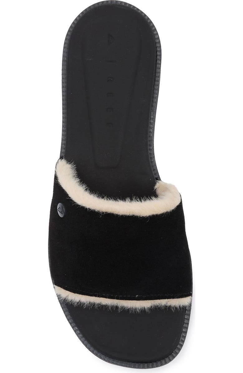 Reef Sunny Arrianah Cozy Faux Shearling Lined Slide Sandal, Alternate, color,