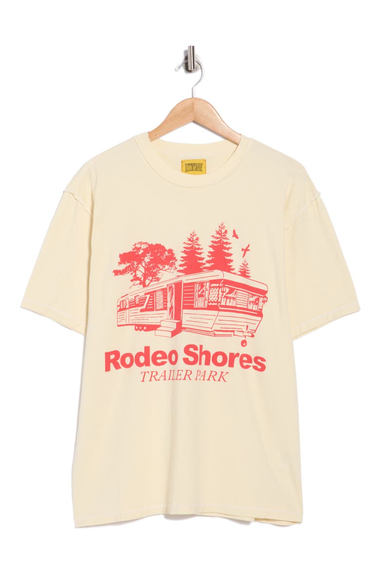 Rodeo T-Shirt, Alternate, color, ANTIQUE WHITE/ RED
