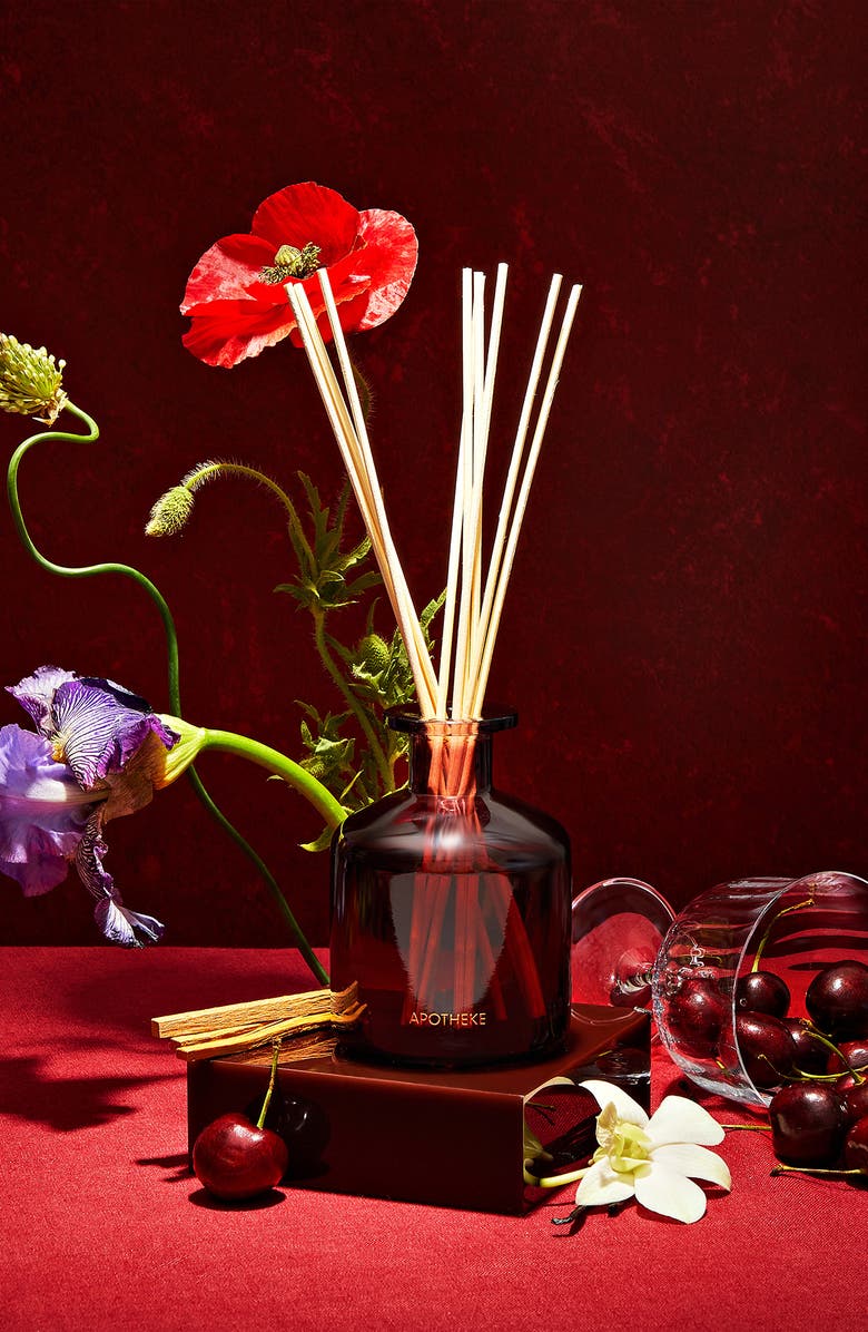 APOTHEKE Bitter Cherry Reed Diffuser, Alternate, color, Dark Red