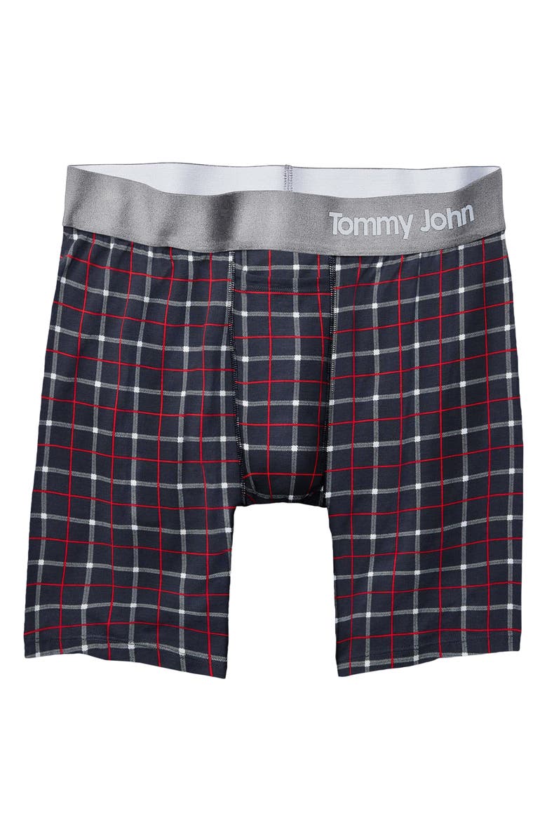Tommy John Cool Cotton 8-Inch Boxer Briefs, Alternate, color, 