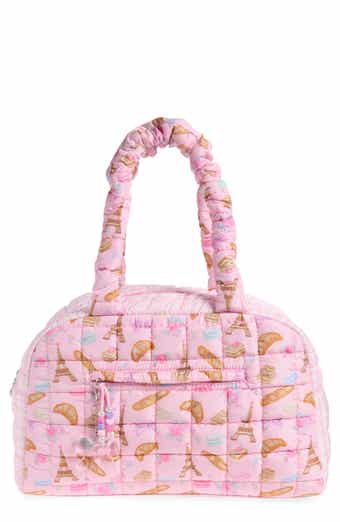 OMG Accessories Kids' Paris Quilted Duffle Bag