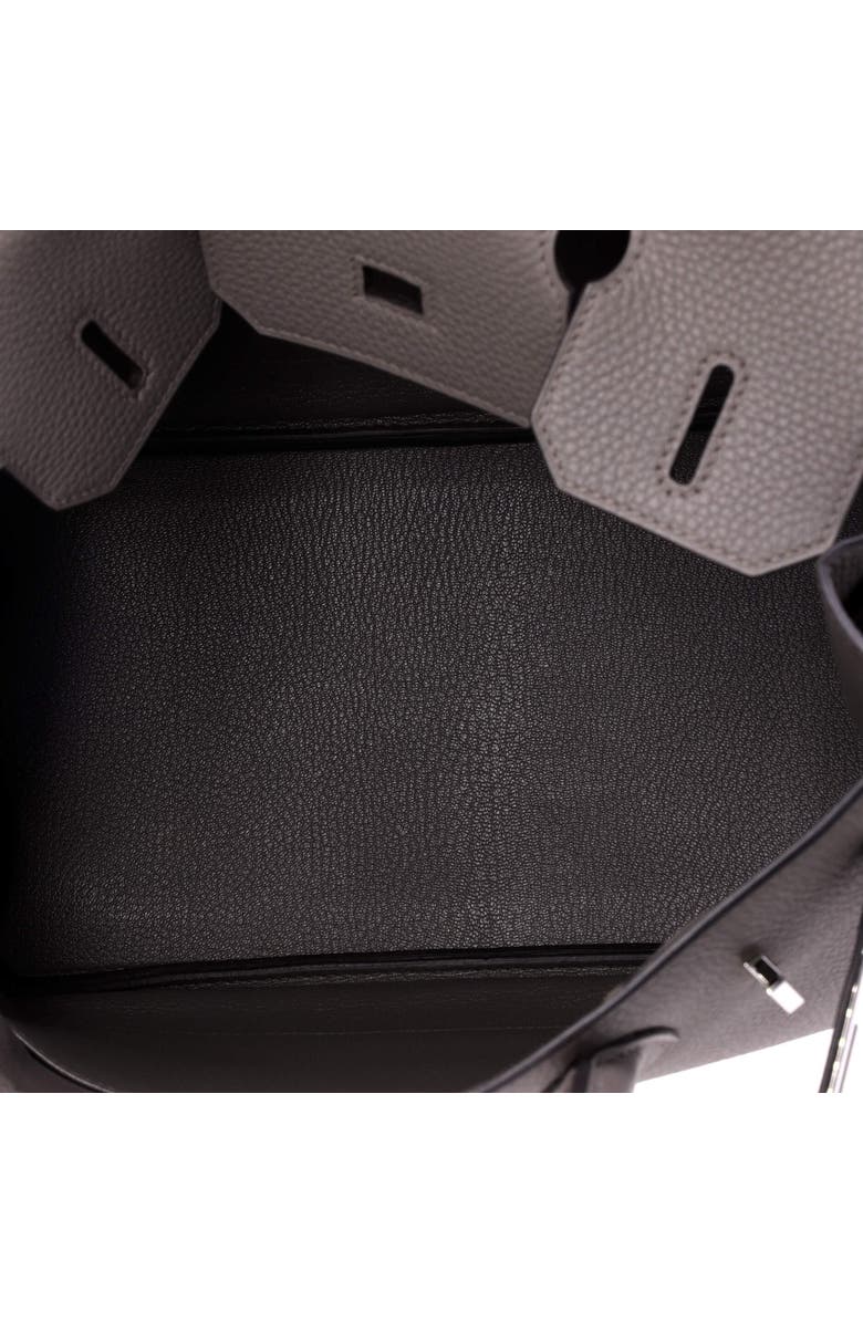 Pre-Owned Hermes Birkin Handbag Grey Togo with Palladium Hardware 30, Alternate, color, Etain