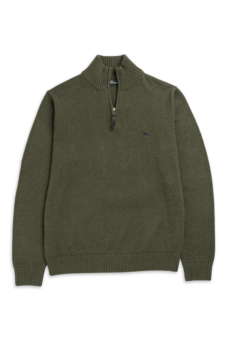 Merrick Bay Quarter Zip Sweater, Alternate, color, LODEN